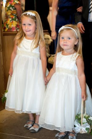 Wedding Photographs of Bridesmaids at a Church in Brighouse